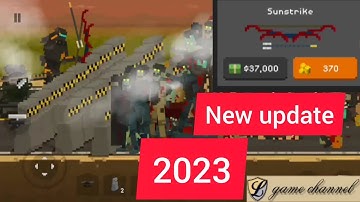 they are coming zombie defense | powerful weapon SUNSTRIKE New update 2023 | l game channel