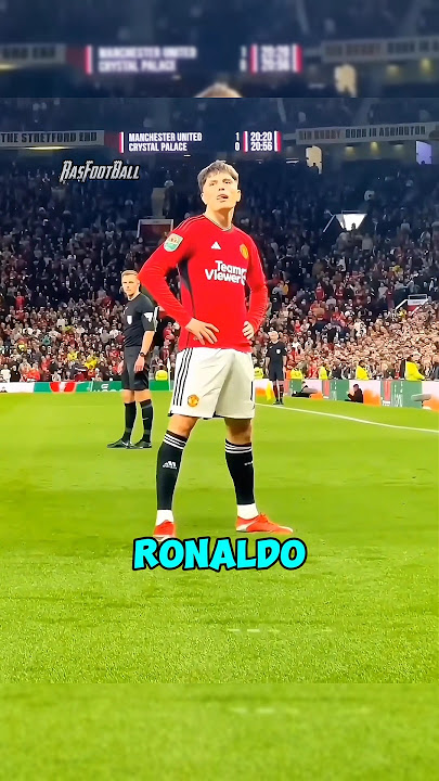 Ketika garnacho meniru ronaldo ! #football #garnacho #ronaldo #manchesterunited #ball #bola