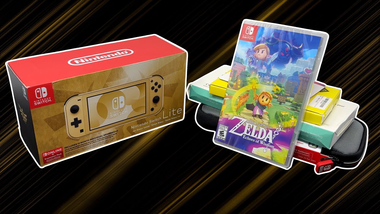 Switch Lite - Hyrule Edition フィルムカバーポーチ付 Switch Lite - Hyrule Edition フィルムカバーポーチ付 Nintendo