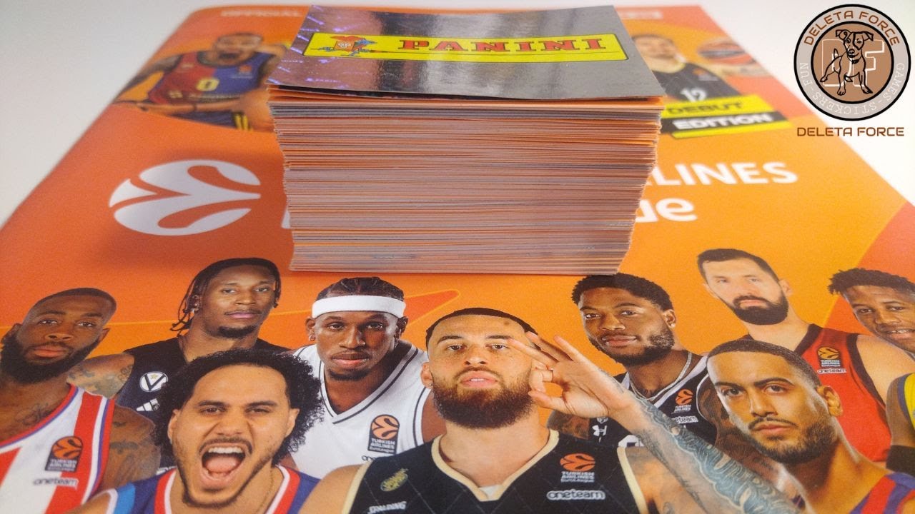 EUROLEAGUE PANINI 2024/2025 - POPUNJAVAMO ALBUM