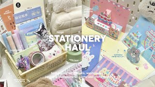 huge stationery haul + giveaway 🎂📦🛒 ft. stationery pal