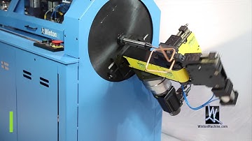 Orbital CNC Tube Bender: Feed, Straighten, Cut, & Bend Tubes | Model OB23
