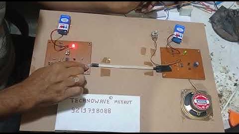 Voice communication through optical fiber