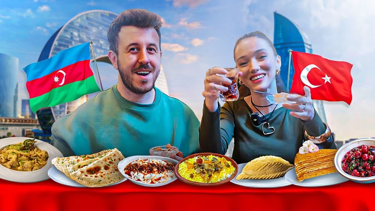 BÜTÜN AZERBAYCAN GELENEKSEL YEMEKLERİNİ DENEDİK