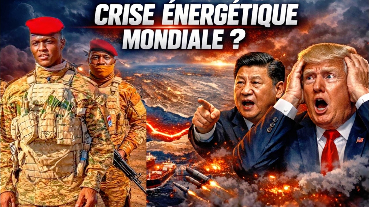 Ibrahim Traoré : 40 % de l’énergie mondiale menacée — son avertissement choque l’Afrique