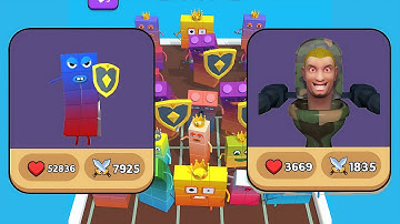Merge Number Cube: Fam Run 🌟🌟 VS 🌟🌟 Toilet Monster: Skibydi Merge Part 2