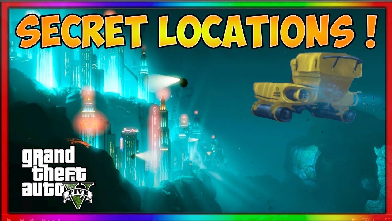 8 Secret Gta 5 Underwater Locations You Probably Didn'T Know About!