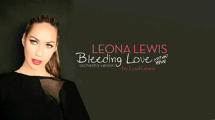 Bleeding Love Orchestral version - Orchestral performance video thumbnail