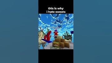 why i hate bedwars sweats...