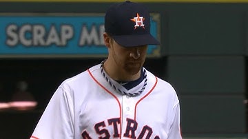 LAA@HOU: McHugh fans eight over 7 2/3 strong frames