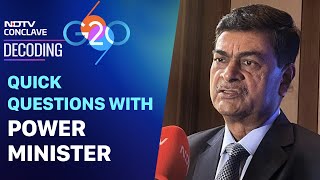 NDTV's G20 Conclave | Power Minister RK Singh: India Changes Scale Of G20 Completely