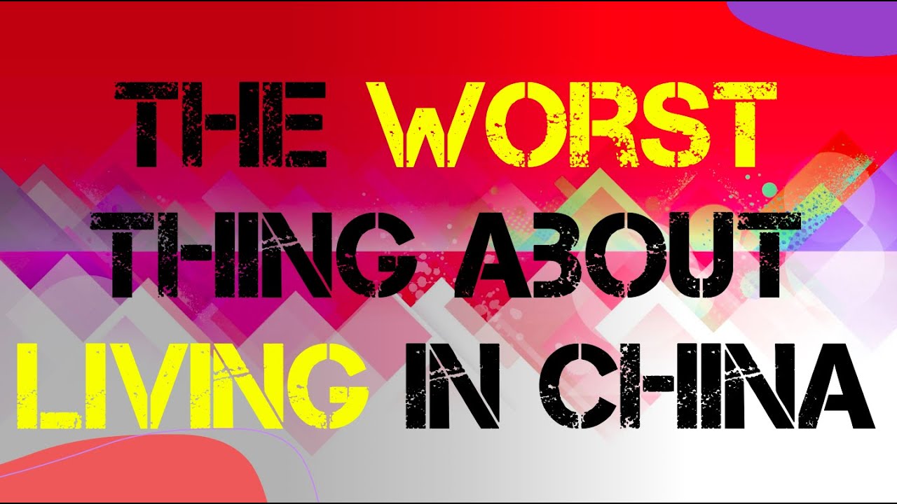 80: THE ABSOLUTE WORST thing about living in China; Qingdao, China.