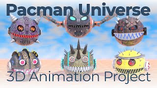 Download Lagu Pacman Universe – Advanced Robotic Pacman Constructs | Cinematic CGI Animation MP3