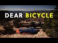 Dear bicycle  a letter by kamran on bike