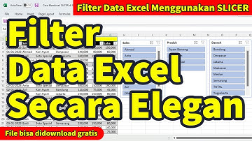 Filter Data Elegan Menggunakan SLICER
