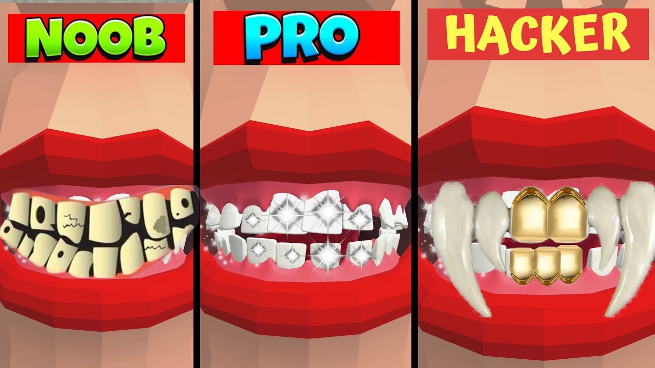 NOOB vs PRO vs HACKER - Dentist Bling