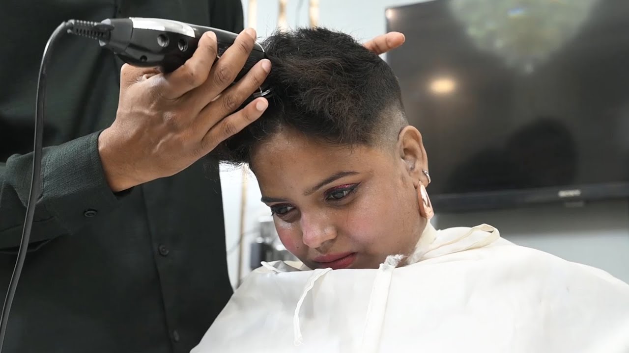 What are you doing? I didn't ask for a headshave!