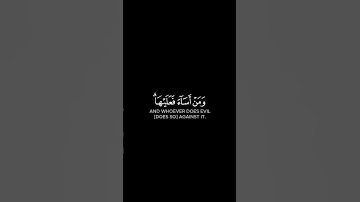 كرومات قران شاشة سوداء للقارئ هيثم الدخين { من عمل صالحاً فلنفسه } #كرومات #شاشه_سوداء
