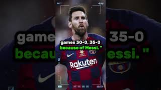 Gerard Pique about Lionel Messi