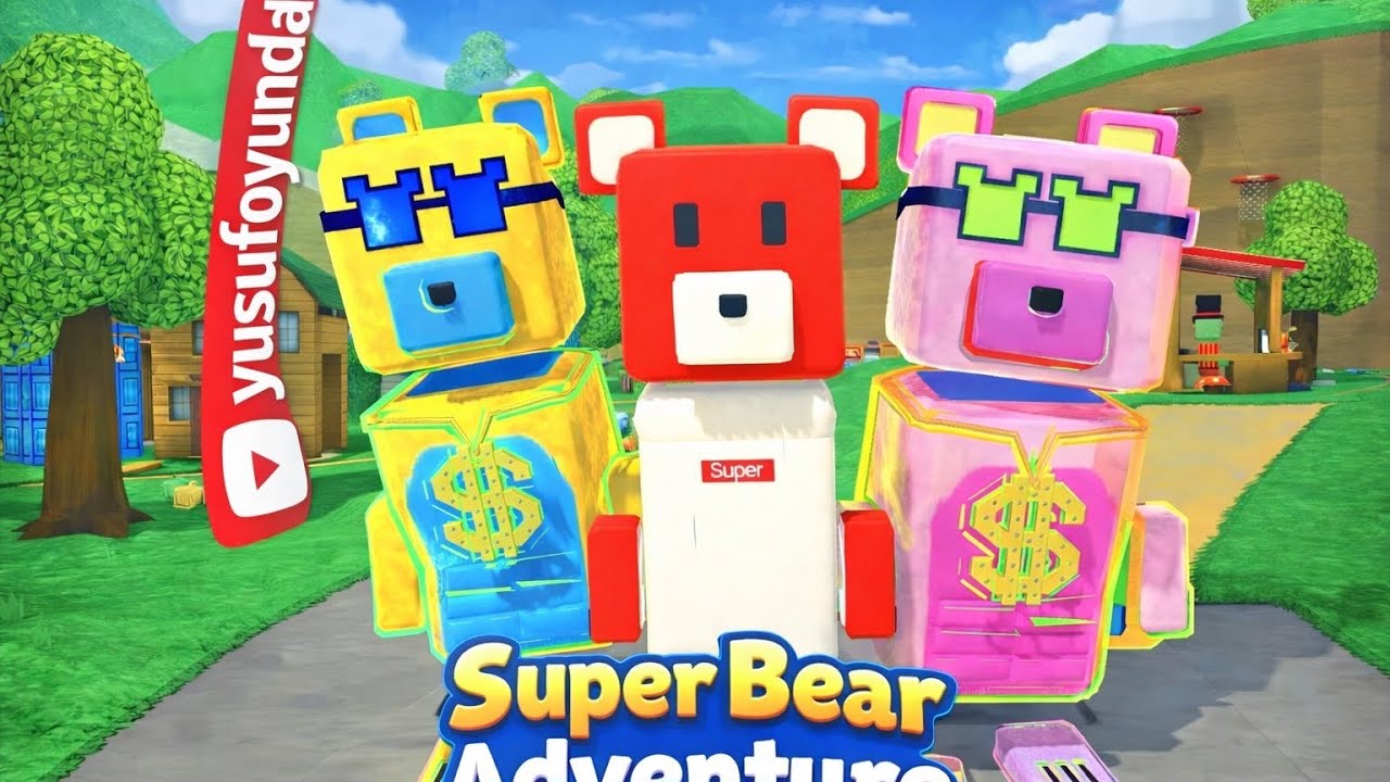 Super bear adventure oynuyoruzzzz