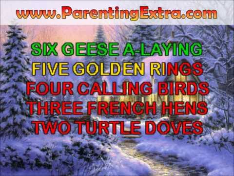 12-days-of-christmas-karaoke---traditional-christmas-carols,-videos-&-lyrics
