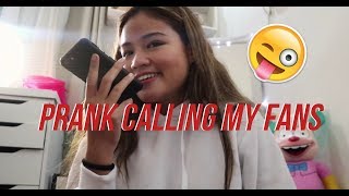 PRANK CALLED MY FANS?? KAKALOKA + GIVEAWAY | VLOGMAS 8 screenshot 1