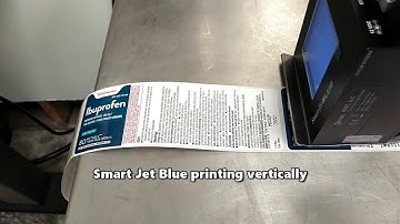 Smart Jet by Gateway Coding  printing vertically