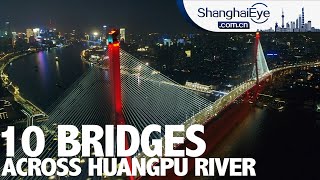 Shanghai's Yangpu Bridge, one of the world's longest bridges