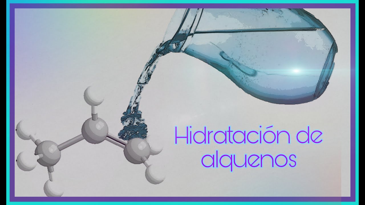 Hidratacion de alquenos, mecanismo de reacción, ejemplos y ejercicios.