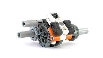 Lego One-Way to Two-Way Rotation Converter Mechanism Idea - Lego Technic Mastery