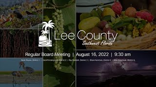8/16/22 BOCC Meeting