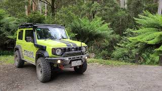 Exploring the Otways in a Jimny. Some tracks were a bad idea