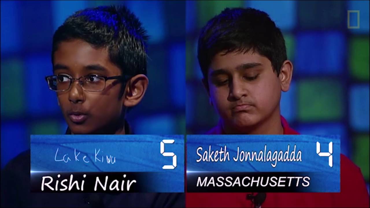 Final moments of the 2016 National Geographic Bee YouTube