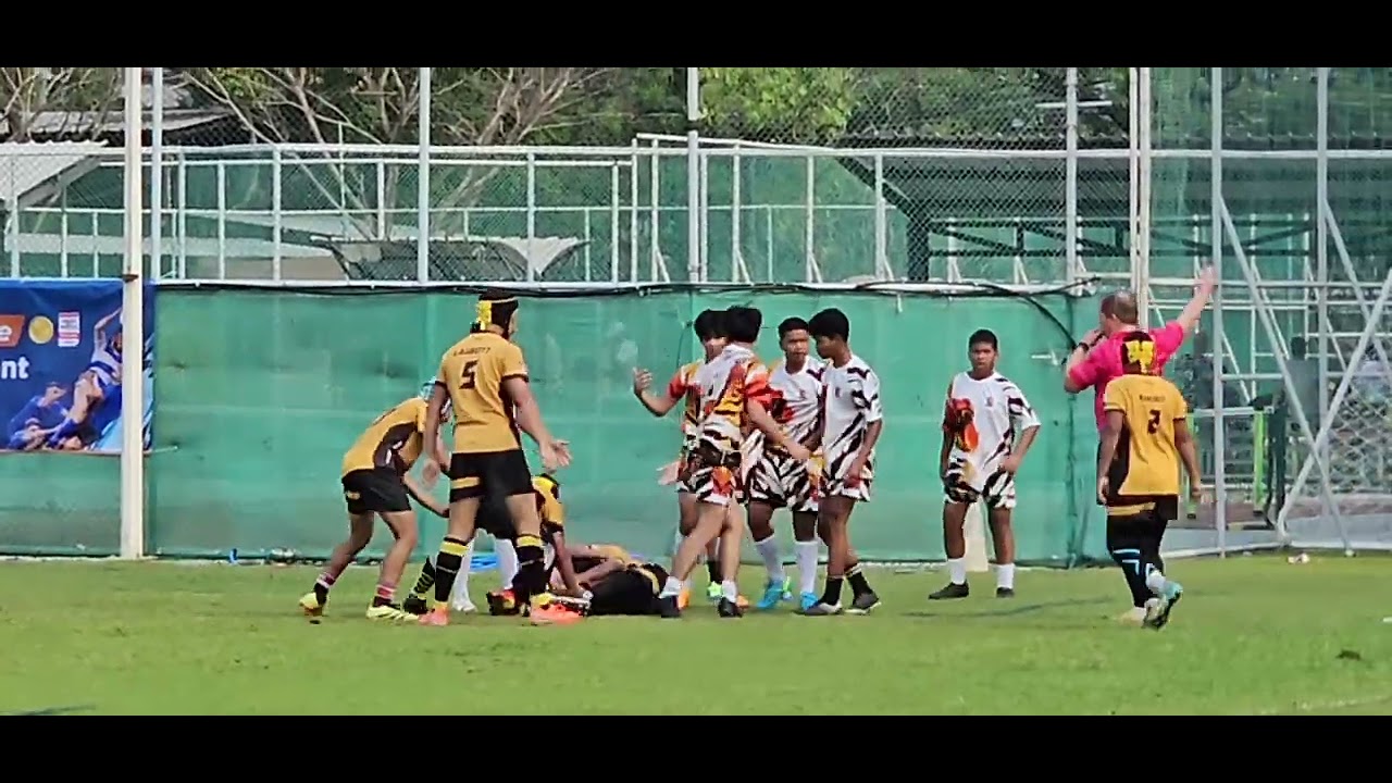 Bangkok Rugby 10s Plate Final U14 Cobra vs Nak Su Bangkok Patana International School