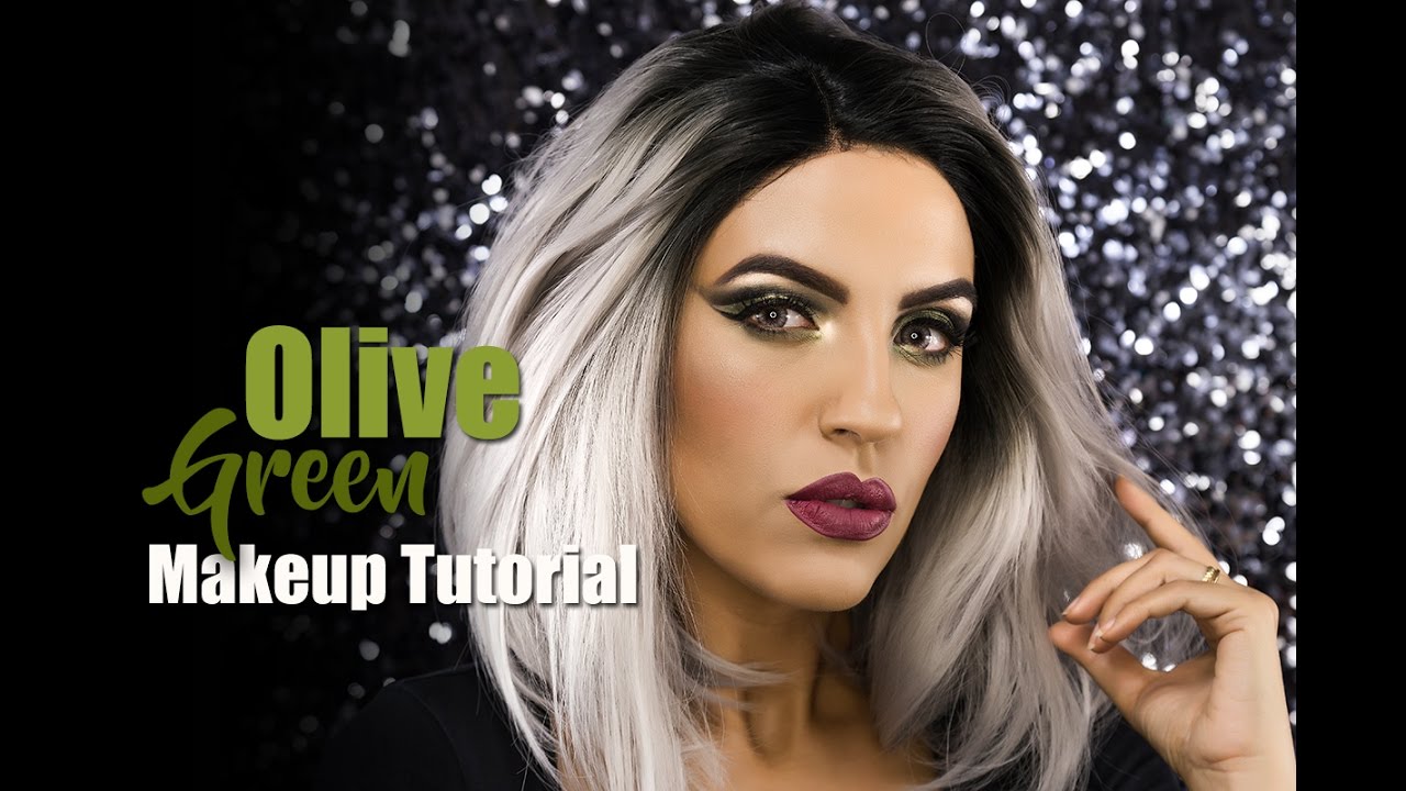 CUT CREASE VERDE OLIVA Olive Green Makeup Tutorial OCCHI