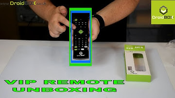 VIP REMOTE ANDROID DROIDBOX UNBOXING