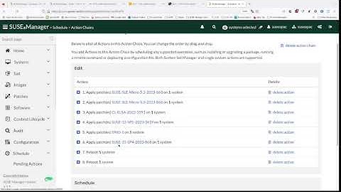 Security CVE Audit remediation with SUMA