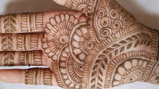 Easy mehndi design | #simple #mehndi  design | mehndi design for hands | mehndi #designs #new screenshot 3