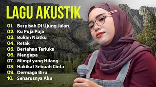 INDAH YASTAMI 'BERPISAH DI UJUNG JALAN' 'BUKAN NIATKU' | COVER AKUSTIK TERBAIK | FULL ALBUM 2024