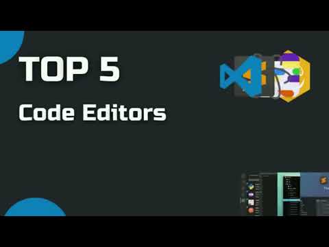 5 საუკეთესო კოდების ედიტორი / TOP5 code editor