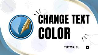 How to change text color in scribus
