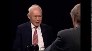 Charlie Rose interview with Lee Kuan Yew (Oct 2009)