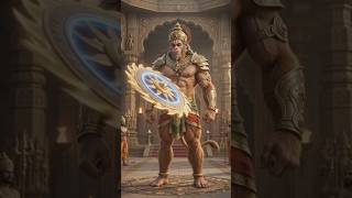 🔥 हनुमान जी ने सुदर्शन चक्र और वरुण देव का घमंड कैसे तोड़ा? 🔥 #namo #modibirthday #bhakti #ytshorts