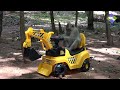 He Looks Very Smart And Now He Is Trying To Use Excavator