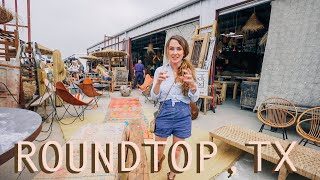 One of the most EPIC Antiques Shows in the World  ROUND TOP TEXAS GUIDE