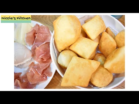 Video: Gnocco Fritto Italiyalik Sho'rlangan Donuts
