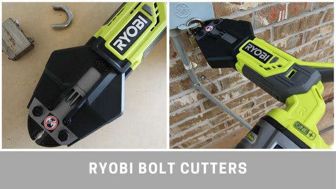 RYOBI ONE+ 18V Cordless Bolt Cutters with 2.0 Ah Battery and