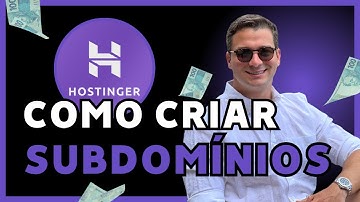 ✅ Como Criar SUBDOMÍNIOS INFINITOS NA HOSTINGER