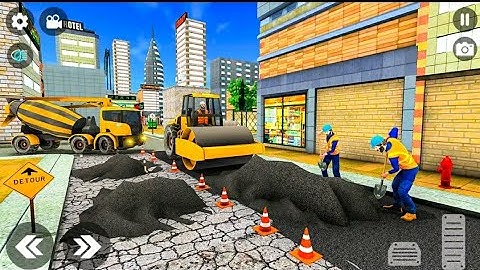 Train Road Construction City/Train Track Bridge Building For Android game