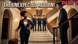 NO MAID LASTED IN THE KOREAN MAFIA BOSS'S HOUSE UNTIL A CURVY BLACK MAID TAMED HIS TRIPLETS| PART 2